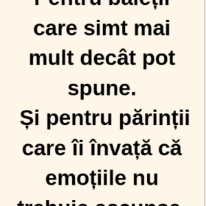 Colecția Emoțiilor pentru Băieți (3 cărți)  Povești care îl ajută să înțeleagă, să accepte și să spună ce simte - imagine 10