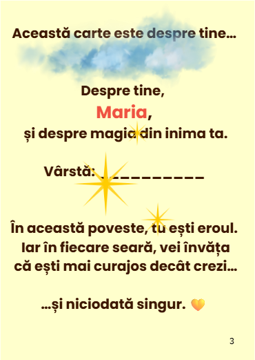 Povești de noapte bună cu Maria – Volumul 1: Norii de Lumină ✨ Ediție nouă – include exerciții pentru liniștirea emoțiilor - imagine 4