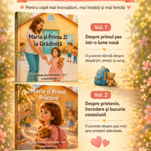 👉 Pachet 3 Cărți pentru copii – Micile Mari Schimbări (120+ pagini)