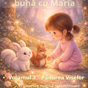 Povești de noapte bună cu Maria – Volumul 3 (Carte personalizată pentru copii) tiparita la cerere