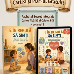 "E in regula sa  simți'' – Volumul 3 O poveste despre emoții și cuvintele care le dau glas