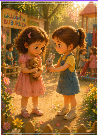 Maria și Primii Prieteni Seria: Micile Mari Schimbări – Vol. 3 Maria învață să împartă - imagine 4