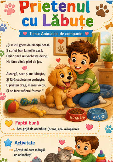 Poezii vesele despre Familie, inima mea – Carte educativă pentru copii - imagine 3