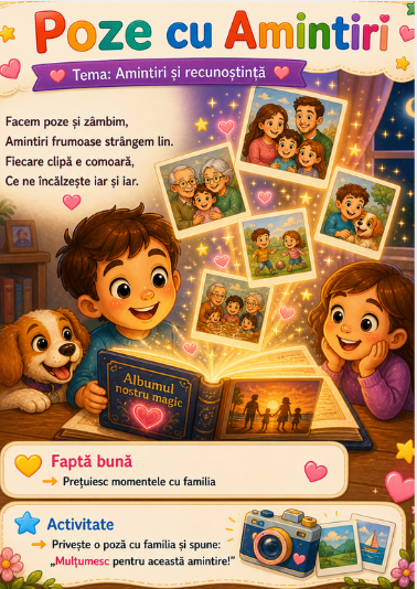 Poezii vesele despre Familie, inima mea – Carte educativă pentru copii - imagine 4
