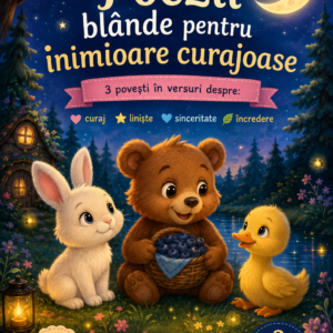 Poezii blânde pentru inimioare curajoase – Carte ilustrată pentru copii (3–8 ani)
