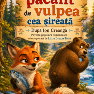 Ursul păcălit de vulpea cea șireată – Carte ilustrată pentru copii