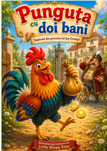 Punguța cu doi bani – Carte ilustrată pentru copii