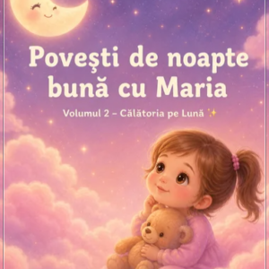 Povești de noapte bună cu Maria 🌙Volumul 2 – Călătoria pe Lună