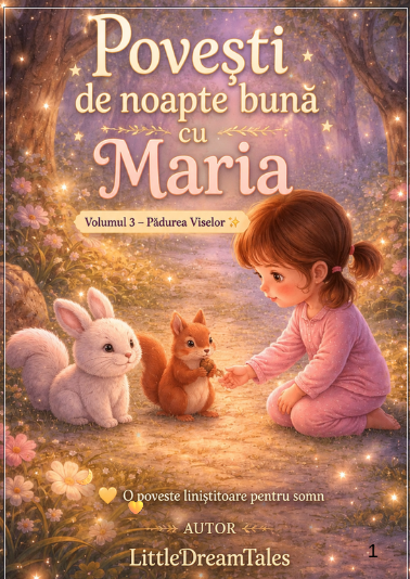Povești de noapte bună cu Maria – Volumul 3: Pădurea Viselor 🌙✨