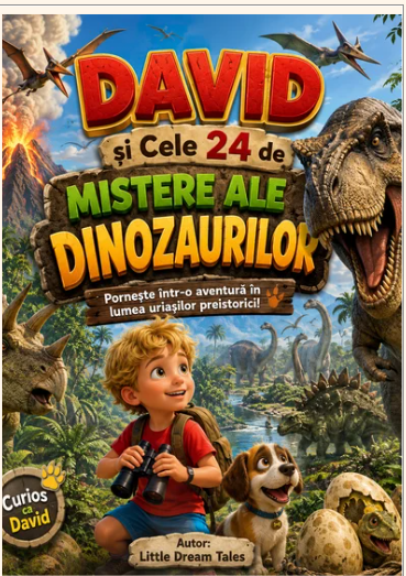 DAVID ȘI CELE 24 DE MISTERE ALE DINOZAURILOR