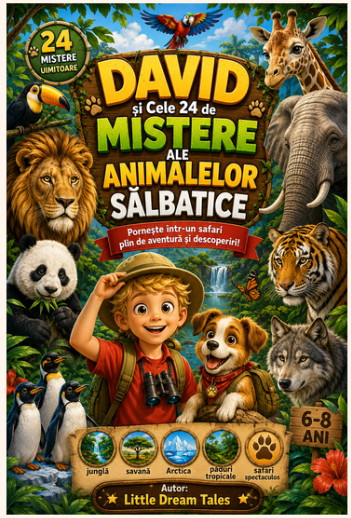 DAVID SI CELE 24 MISTERE ALE ANIMALELOR SĂLBATICE