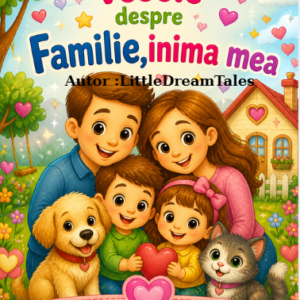 Poezii vesele despre Familie, inima mea – Carte educativă pentru copii