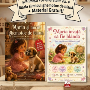 Maria și micul ghemotoc de blană 🌙💛