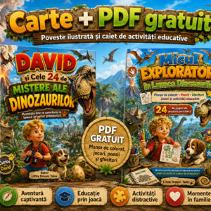 DAVID ȘI CELE 24 DE MISTERE ALE DINOZAURILOR