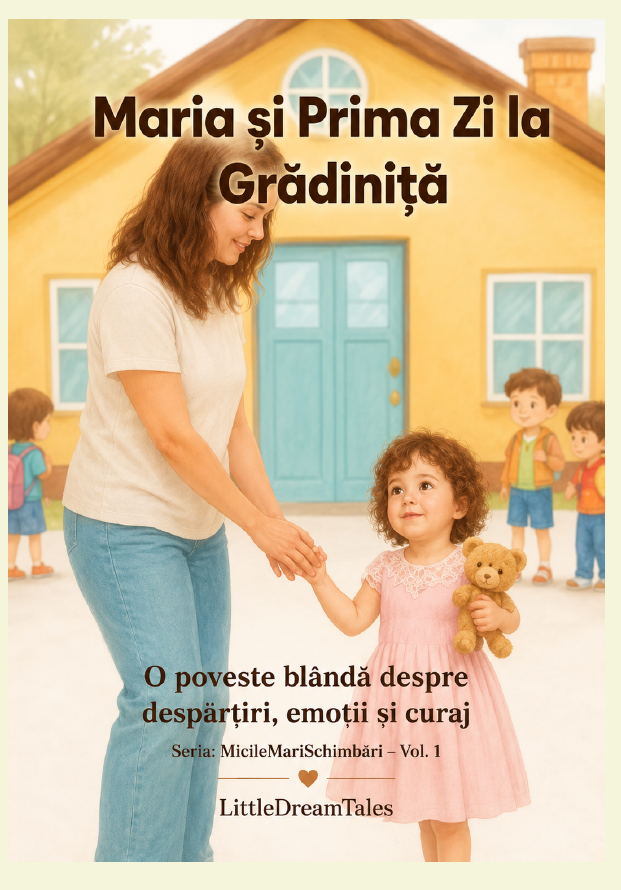 Maria și Prima Zi la Grădiniță Seria: Micile Mari Schimbări – Vol. 1