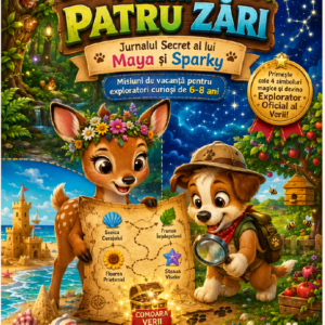 Aventura celor Patru Zări – Jurnalul Secret al lui Maya și Sparky
