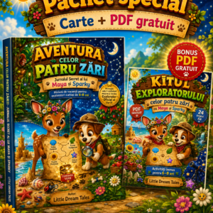 Aventura celor Patru Zări – Jurnalul Secret al lui Maya și Sparky