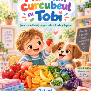 Alimentație sănătoasă copii 2-3 ani – Mâncăm curcubeul cu Tobi
