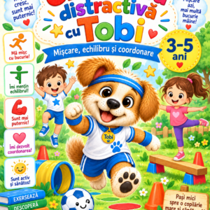 Fise PDF cu Tobi continand exercitii si jocuri de miscare pentru copii.