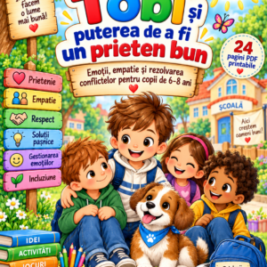 Activități prietenie pentru copii 6–8 ani – Tobi