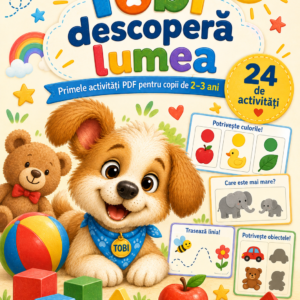 Activități educative copii 2-3 ani – Tobi descoperă lumea