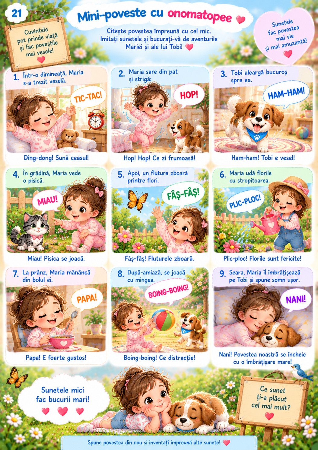 Sunete jucăușe cu Tobi – PDF educațional 2–3 ani - imagine 6