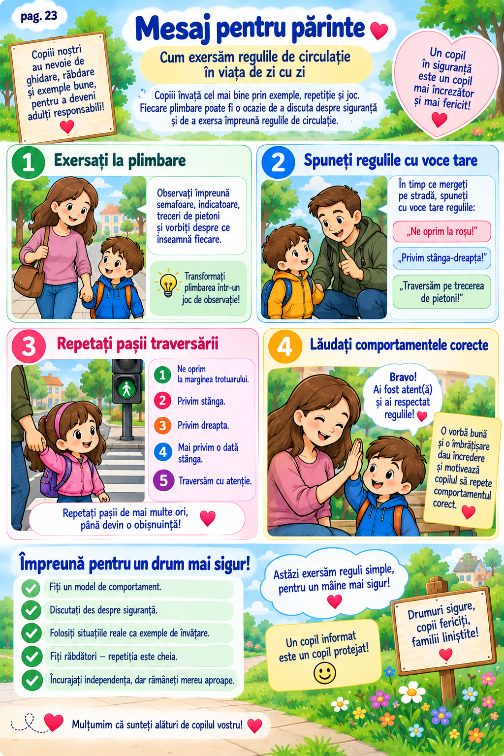 Pieton responsabil cu Tobi – Învăț regulile de circulație în siguranță | 5–6 ani | PDF A4, 24 pagini - imagine 4